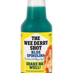 Wee Derry Shot Blue Spirulina
